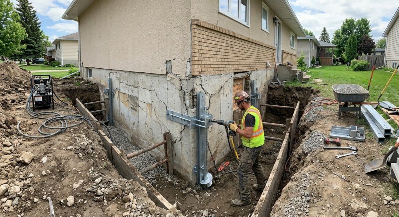 House Foundation Repair in Essex, MD