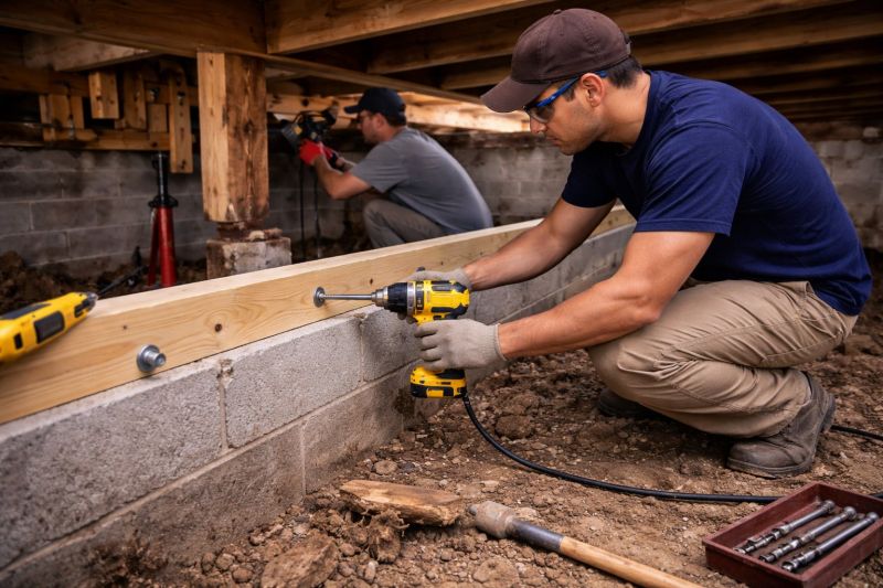 House Foundation Repair in Rosedale, MD
