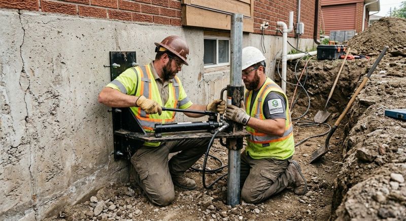 Settling Foundation Service in Anne Arundel County, MD