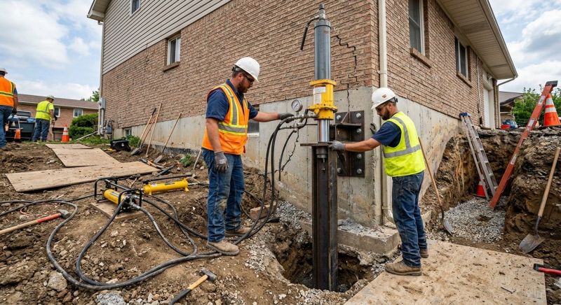 Settling Foundation Service in Bel Air, MD