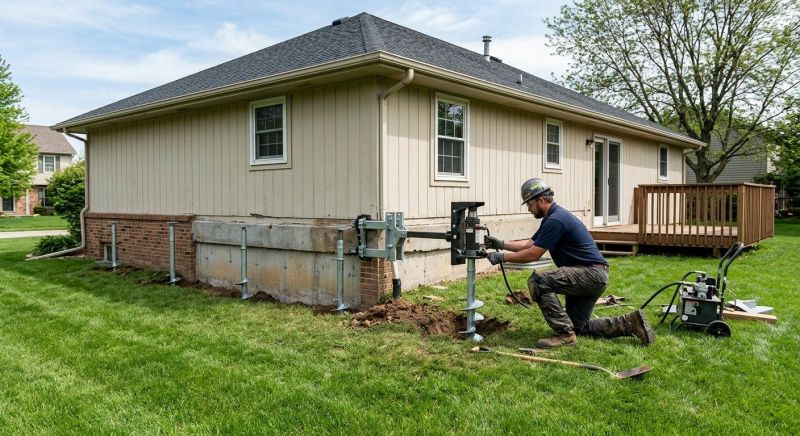 Settling Foundation Service in Linthicum Heights, MD