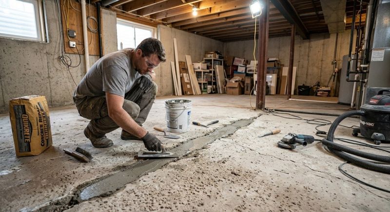 Slab Foundation Repair in Perry Hall, MD