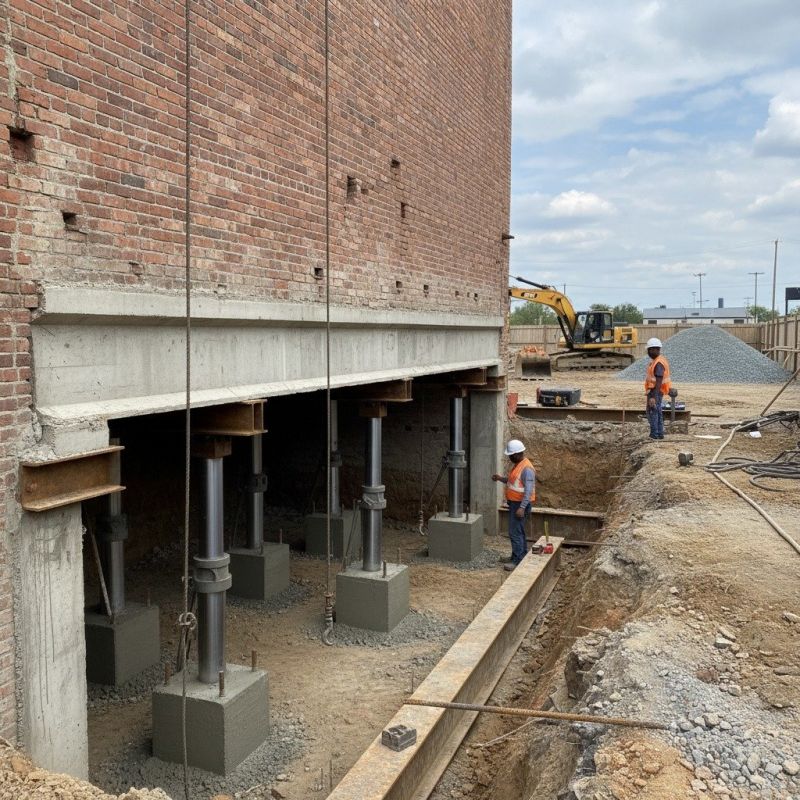 Structural Underpinning in Perry Hall, MD